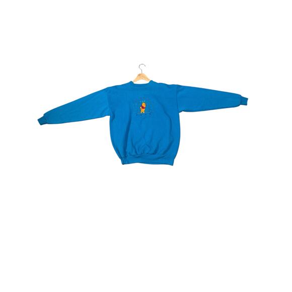 Vtg Disney Pooh Bear Embroidered Teal Blue
Sweatshirt Medium USA Rare - Picture 2 of 7